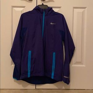 zip-up rain jacket by Nike